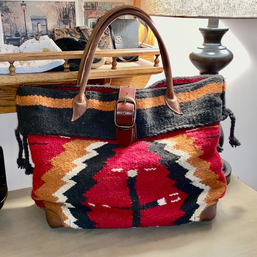 McFADIN Desert Wool XL Weekender tote bag USA